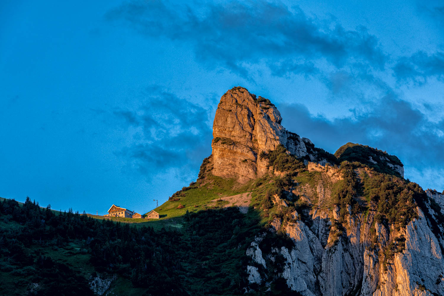 Panorama über dem Alpstein